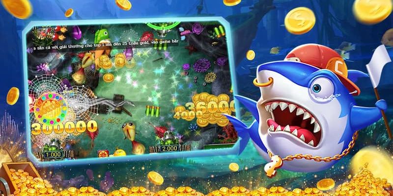 Trong game săn cá Đại Dương có nhiều loại cá 